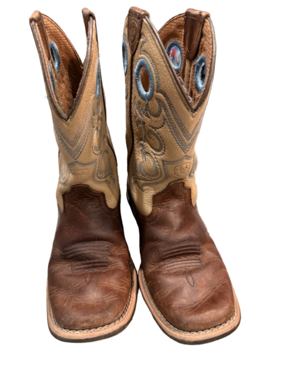 Ariat Boys Western Cowboy Boots Size 12 Little Kid